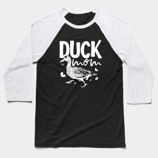 Duck lover - Duck Mom Baseball T-Shirt